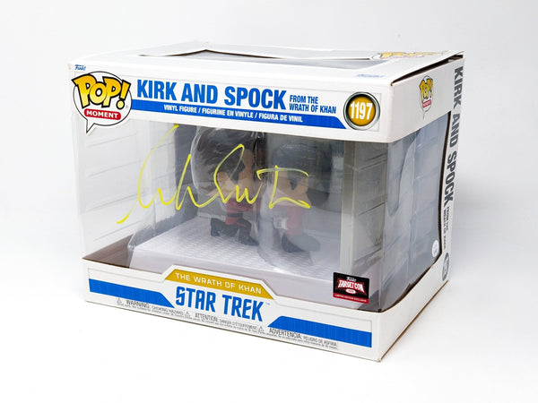 William Shatner Captain Kirk Star Trek #1197 Signed Funko Pop Targetcon Exclusive JSA Certified Autograph