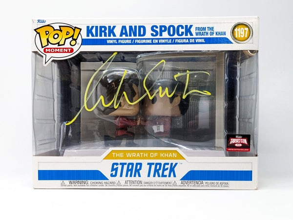 William Shatner Captain Kirk Star Trek #1197 Signed Funko Pop Targetcon Exclusive JSA Certified Autograph