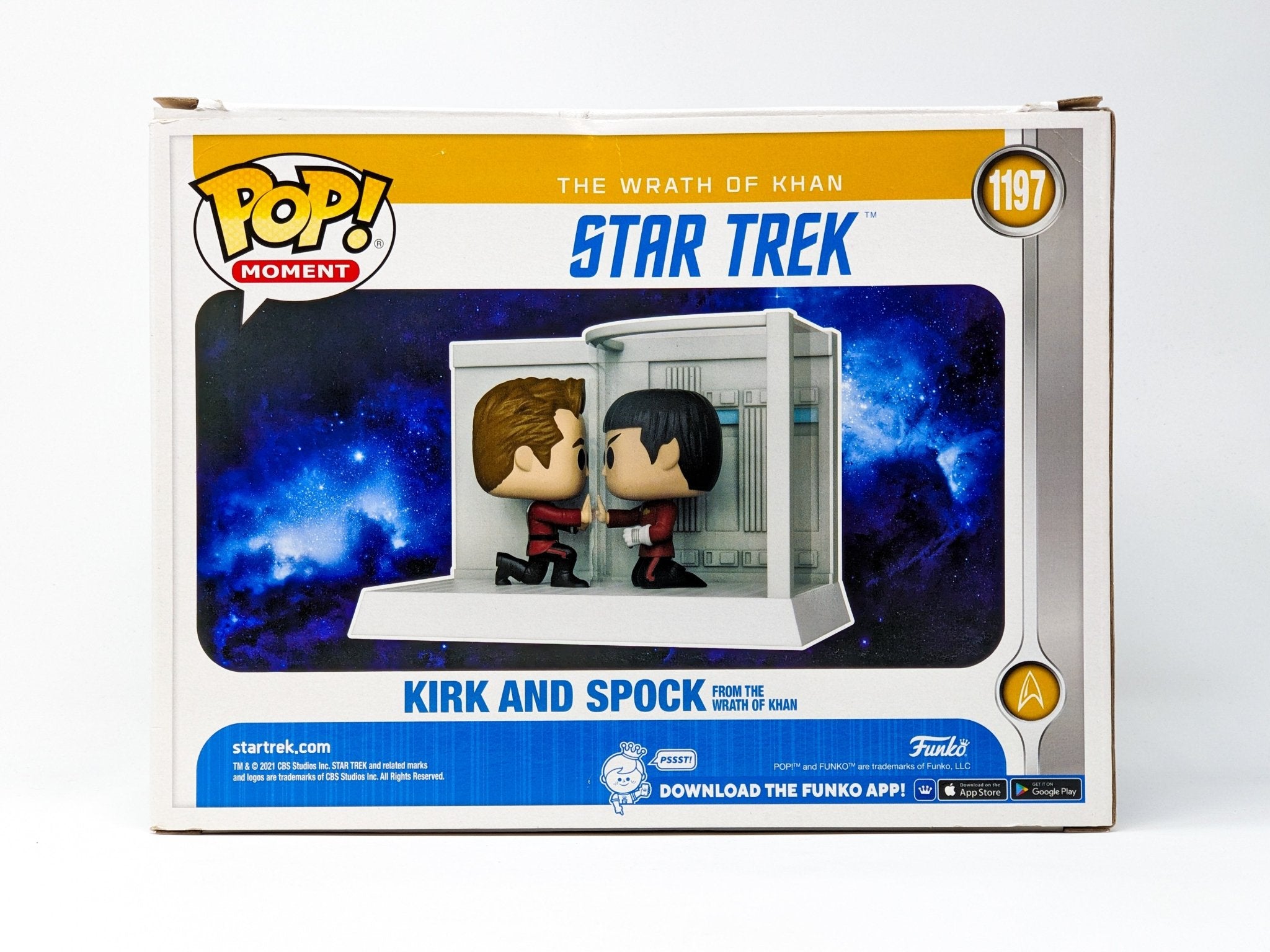 William Shatner Captain Kirk Star Trek #1197 Signed Funko Pop Targetcon Exclusive JSA Certified Autograph