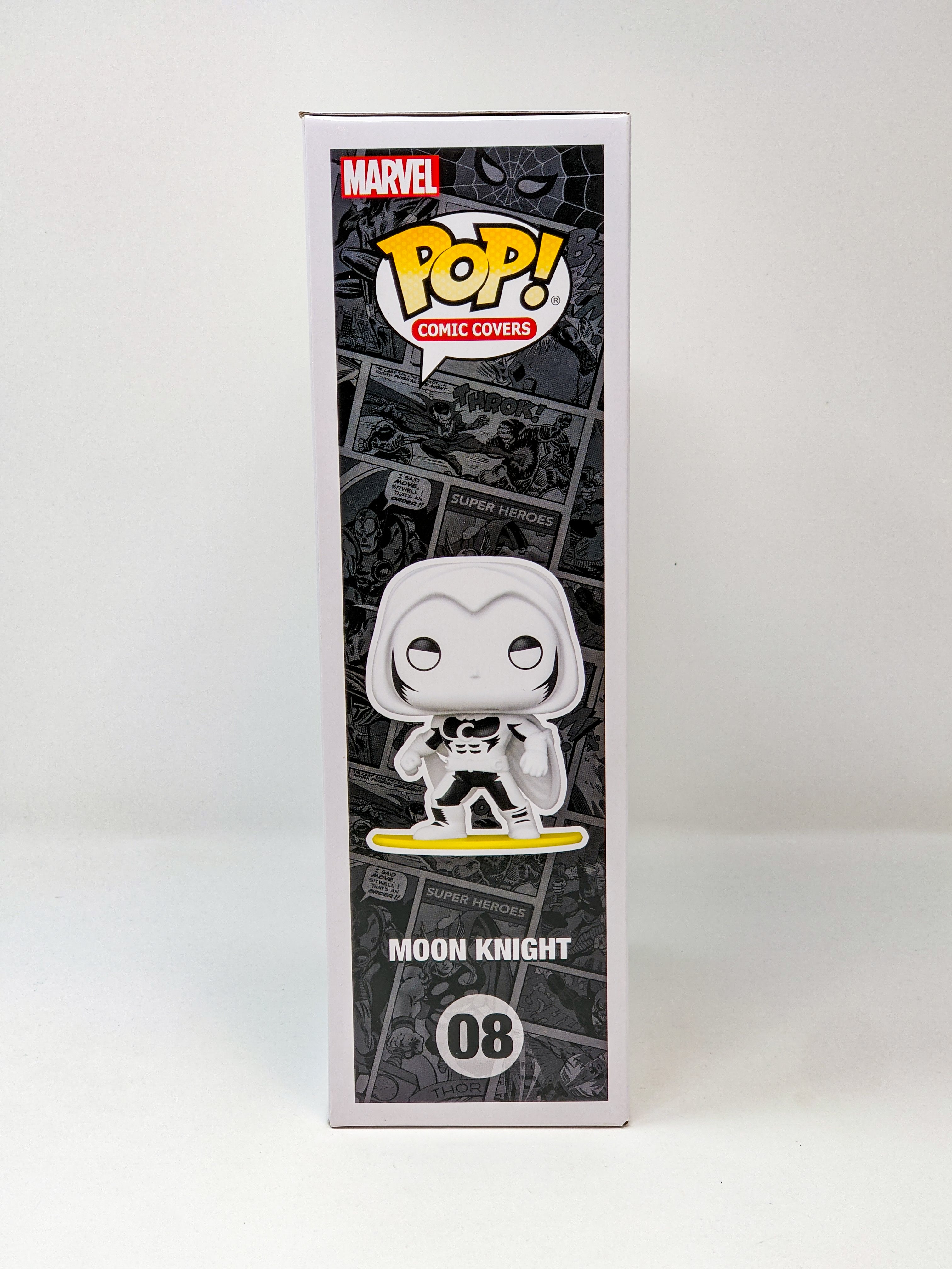 Mico Suayan Marvel MOON KNIGHT Signed & Remarqued Funko Pop Comic Cover JSA Certified Autograph