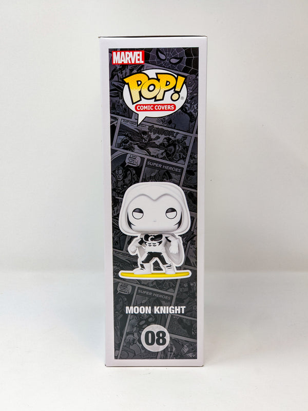 Stephen Platt MOON KNIGHT #08 Signed & Remarqued Funko Pop Comic Cover JSA Certified Autograph