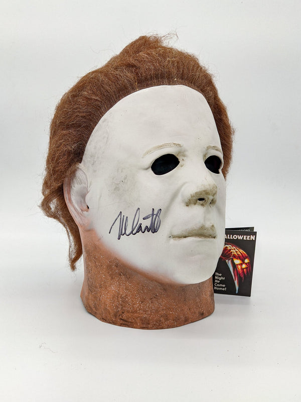 Nick Castle Halloween Signed Michael Myers Mask JSA Certified Autograph