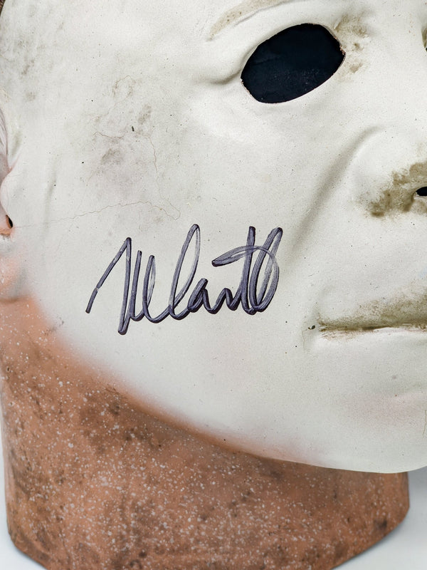 Nick Castle Halloween Signed Michael Myers Mask JSA Certified Autograph