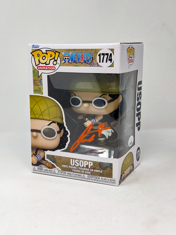 Jacob Romero One Piece Usopp #1774 Signed Funko Pop JSA Certified Autograph