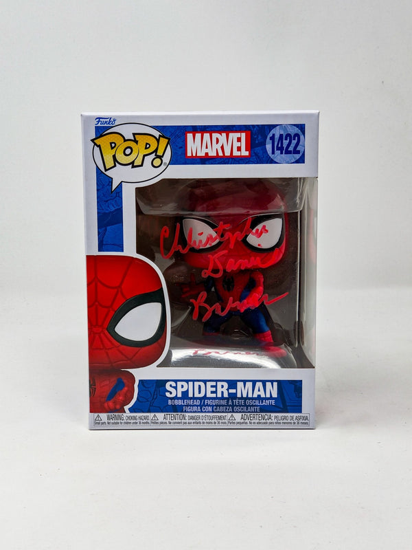 Christopher Daniel Barnes Spider-Man #1422 Signed Funko Pop JSA Certified Autograph