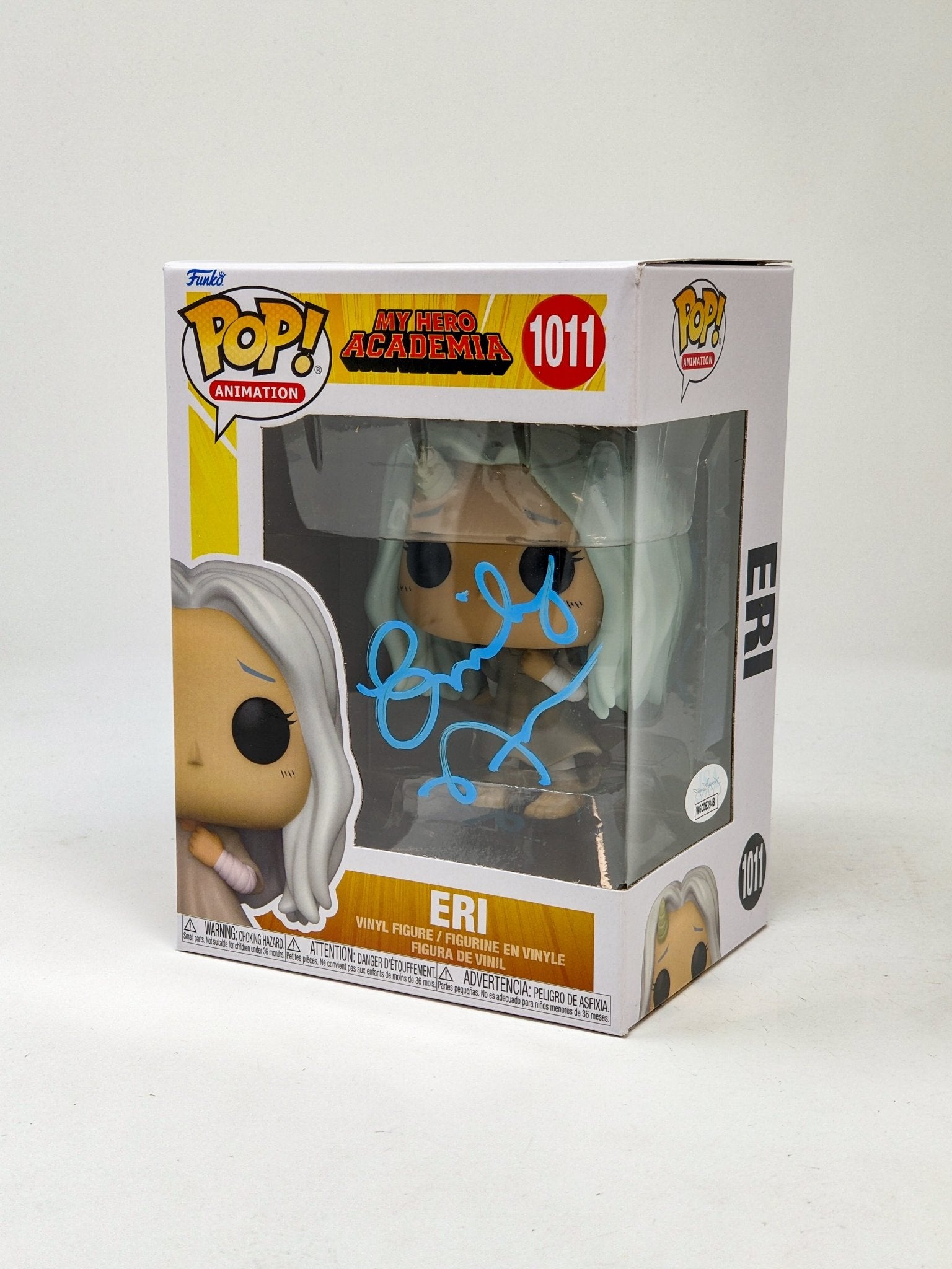 Emily Neves My Hero Academia Eri #1011 Signed Funko Pop JSA Certified Autograph