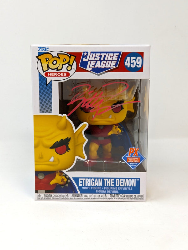 Billy Zane DC Etrigan The Demon #459 Exclusive Signed Funko Pop JSA Certified Autograph