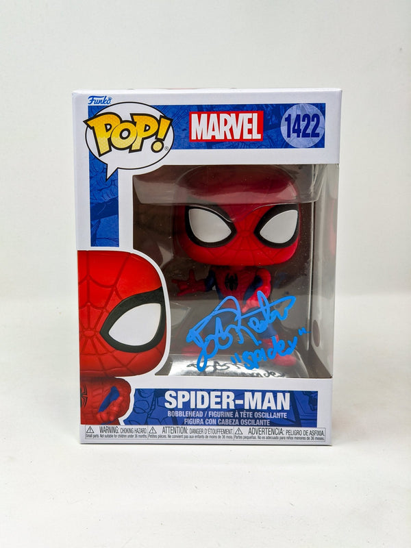 Josh Keaton Marvel Spider-Man #1422 Signed Funko Pop JSA Certified Autograph