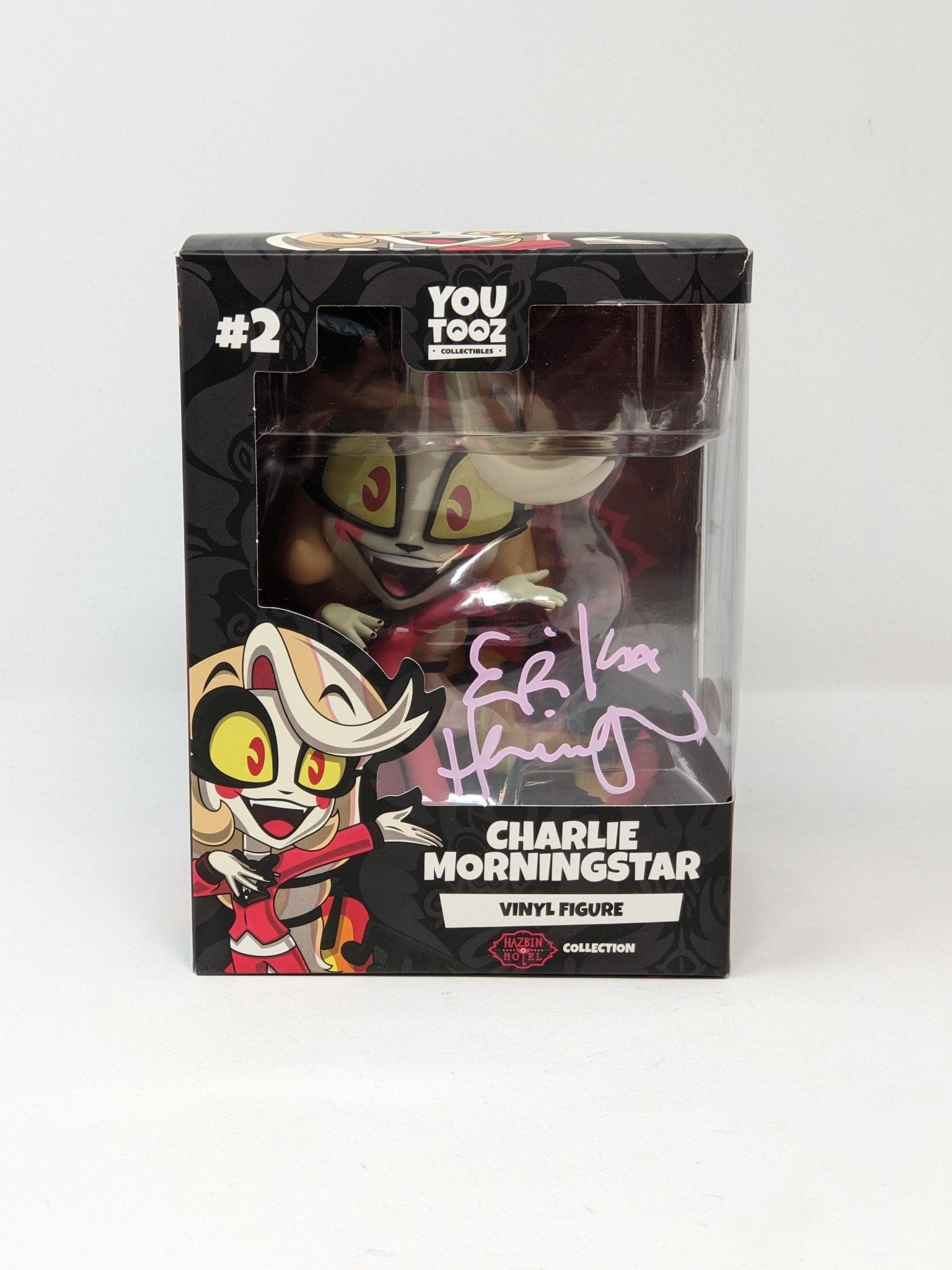 Erika Henningsen Signed Charlie Morningstar #2 YouTooz Vinyl Figure JSA Certified Autograph