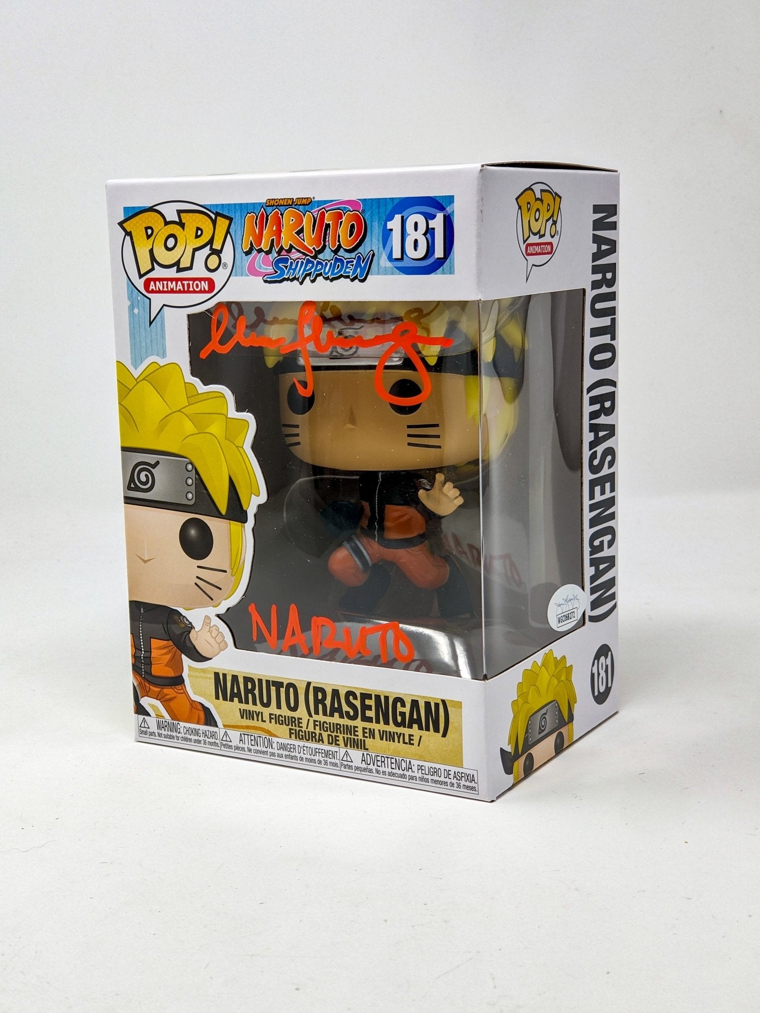 Maile Flanagan Naruto #181 Signed Funko Pop JSA Certified Autograph