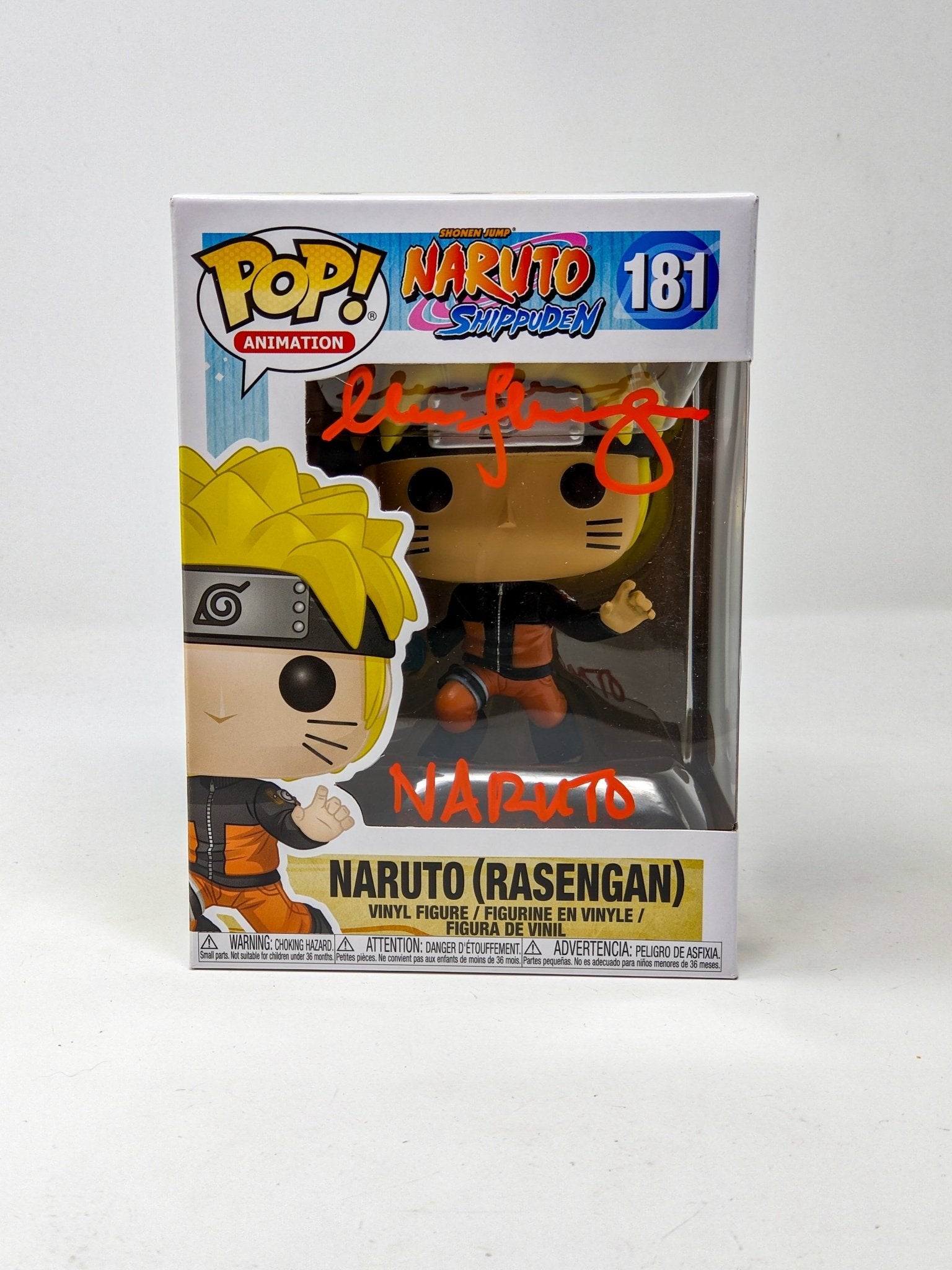Maile Flanagan Naruto #181 Signed Funko Pop JSA Certified Autograph