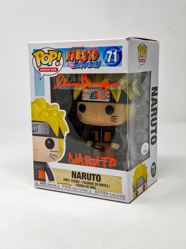 Maile Flanagan Naruto #71 Signed Funko Pop JSA Certified Autograph