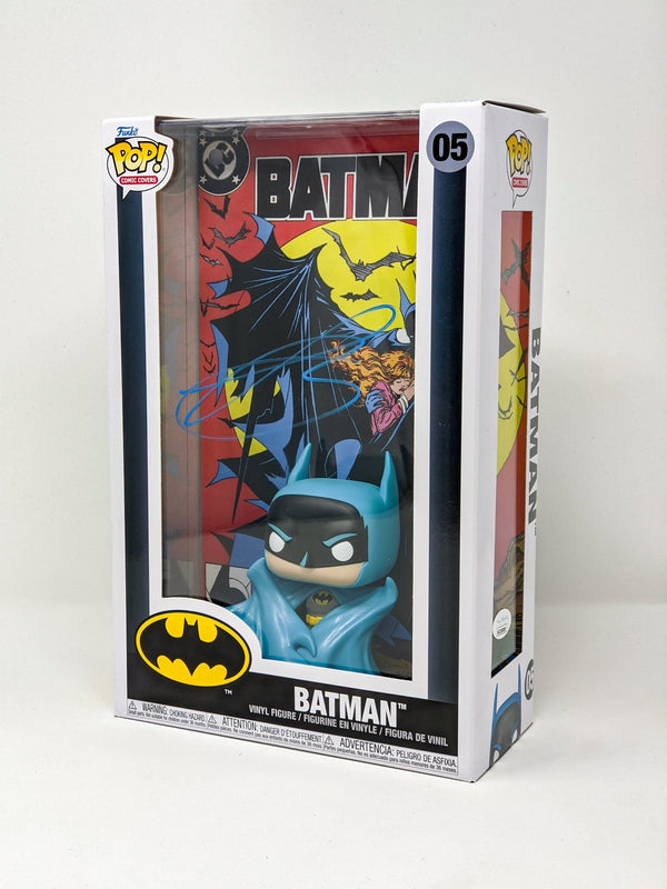 Troy Baker DC Superheroes Batman #05 Signed Comic Cover Funko Pop JSA Certified Autograph