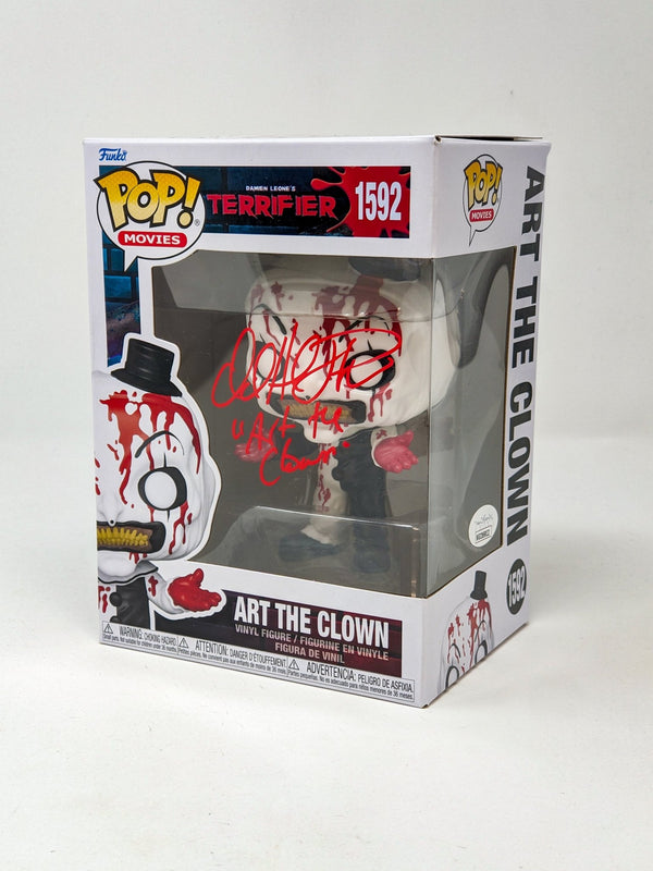 David Howard Thornton Art The Clown #1592 Signed Funko Pop JSA Certified Autograph
