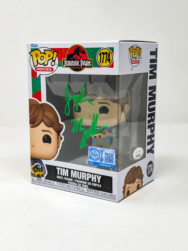 Joseph Mazzello Jurassic Park Tim Murphy #1774 Signed Funko Pop JSA Certified Autograph