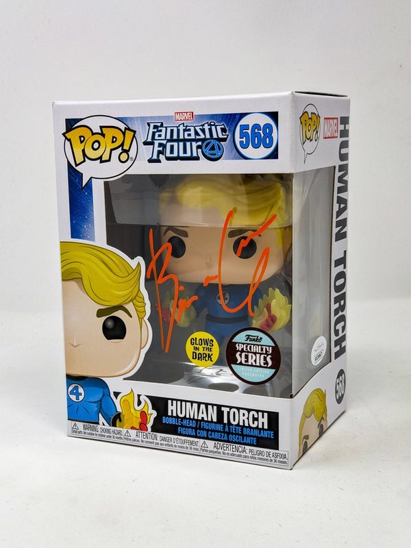 Brian Austin Green Human Torch #568 Signed Funko Pop JSA Certified Autograph