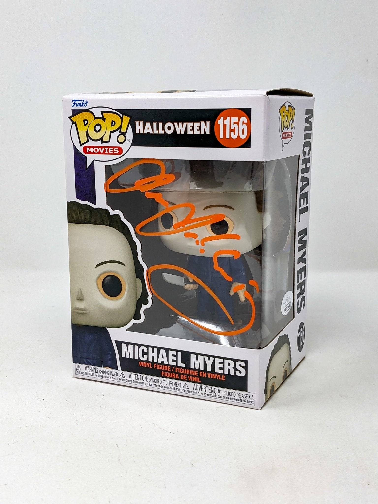 James Jude Courtney Halloween Michael Myers #1156 Signed Funko Pop JSA Certified Autograph