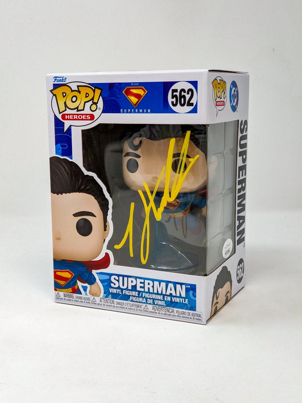 Tyler Hoechlin Superman #562 Signed Funko Pop JSA Certified Autograph