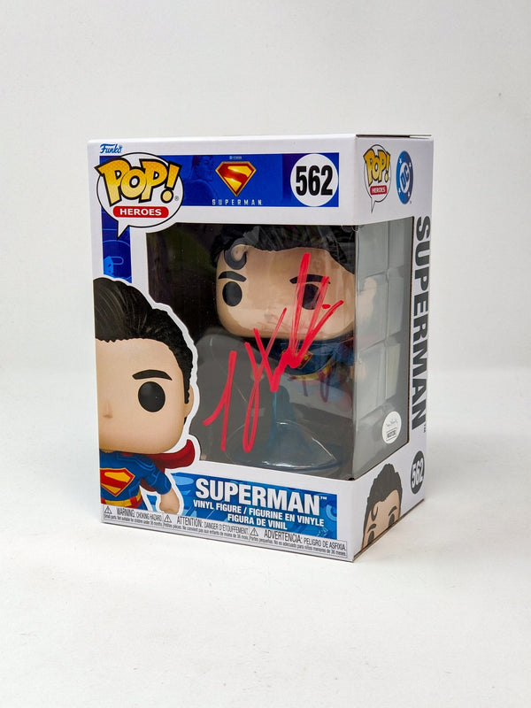 Tyler Hoechlin Superman #562 Signed Funko Pop JSA Certified Autograph
