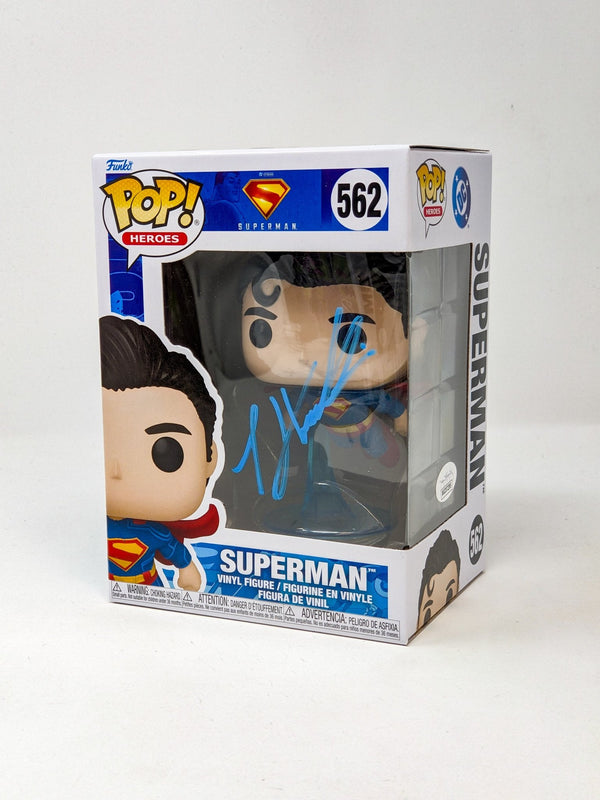 Tyler Hoechlin Superman #562 Signed Funko Pop JSA Certified Autograph