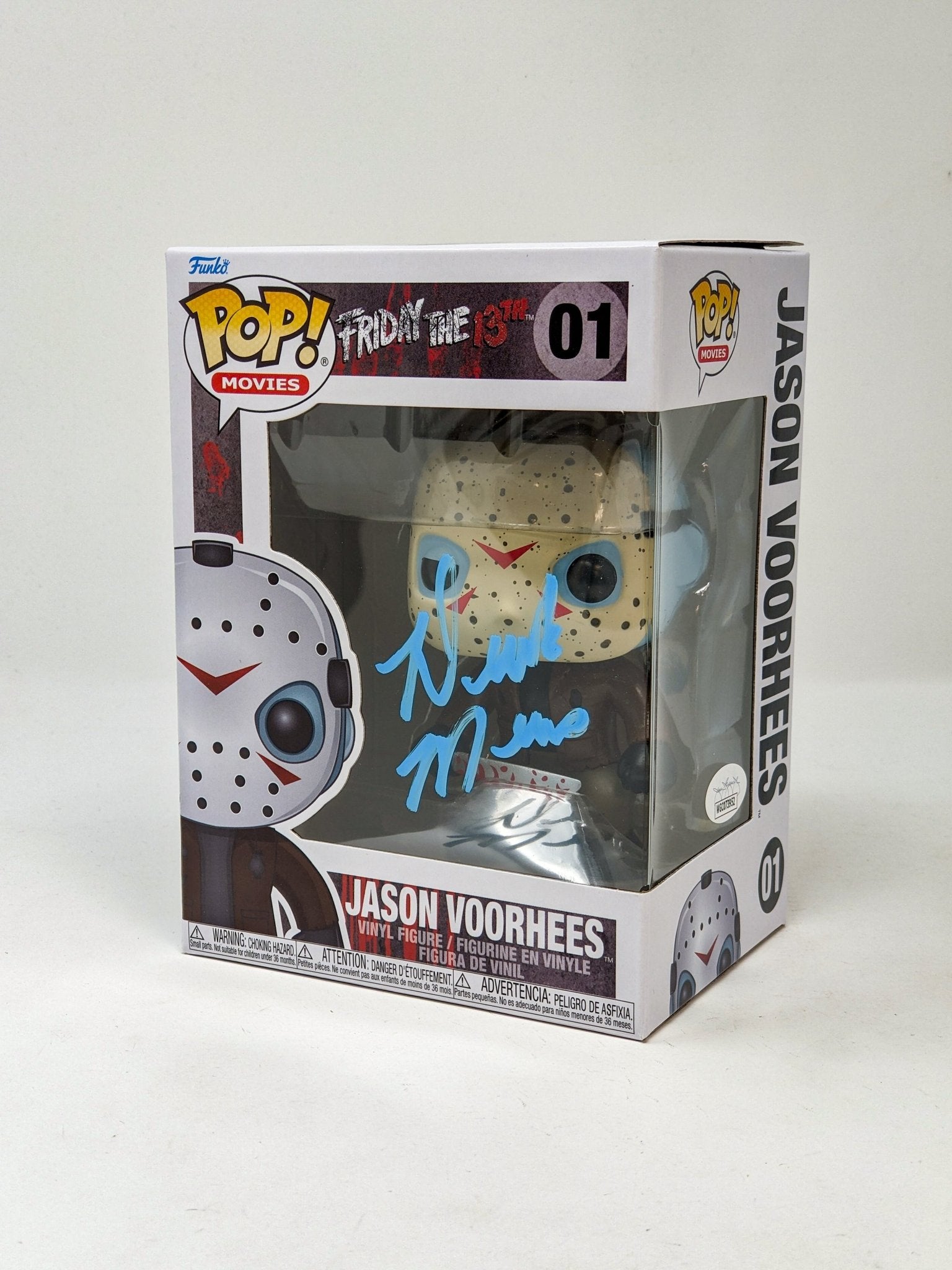 Derek Mears Friday The 13th Jason #01 Signed Funko Pop JSA Certified Autograph