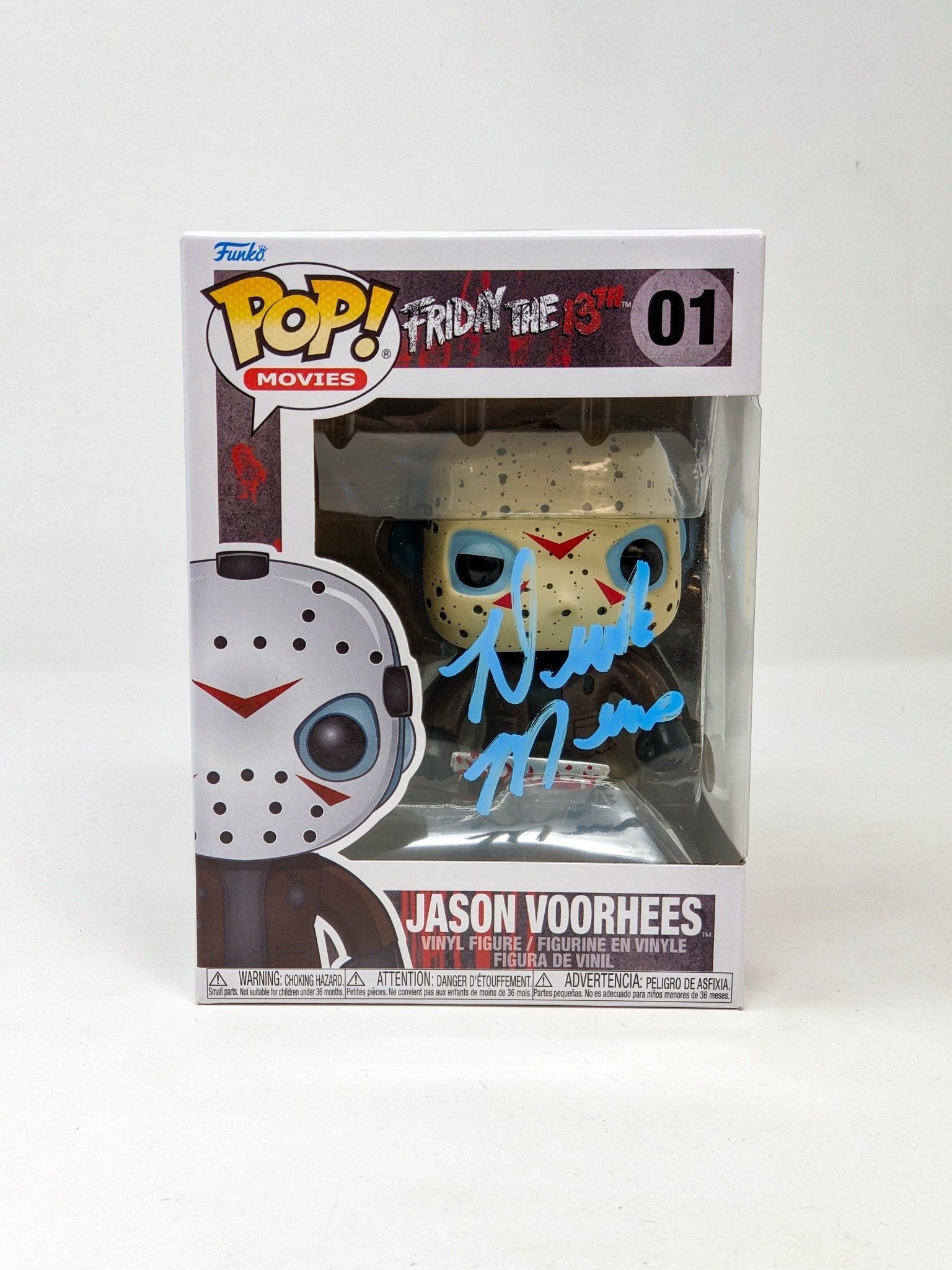Derek Mears Friday The 13th Jason #01 Signed Funko Pop JSA Certified Autograph