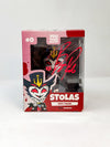 Bryce Pinkham Signed Stolas #0 Helluva Boss YouTooz Vinyl Figure JSA Certified Autograph