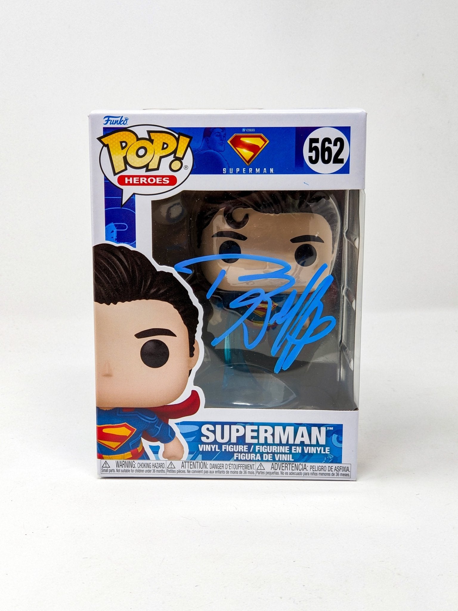 Travis Willingham Superman #562 Signed Funko Pop JSA Certified Autograph