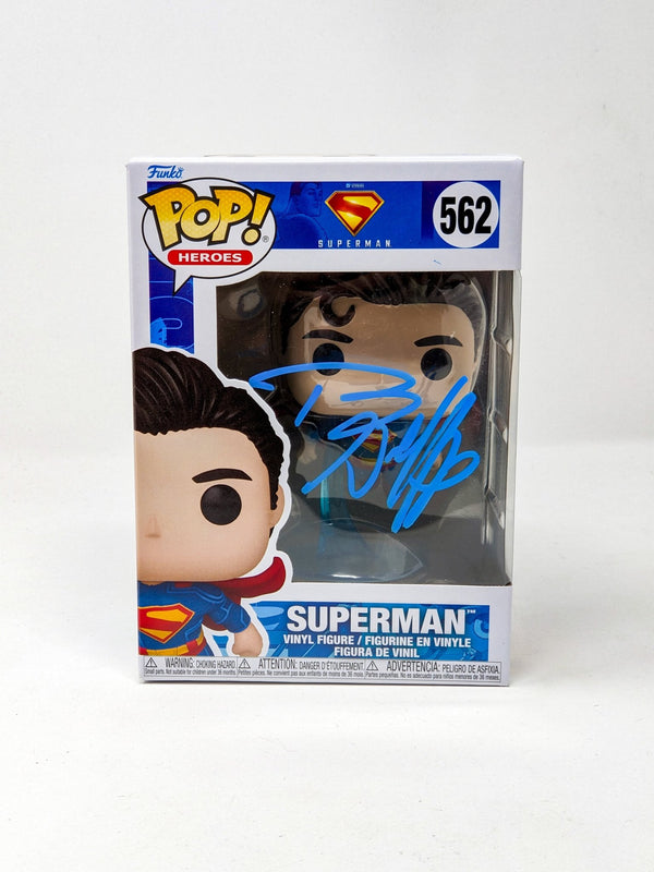 Travis Willingham Superman #562 Signed Funko Pop JSA Certified Autograph