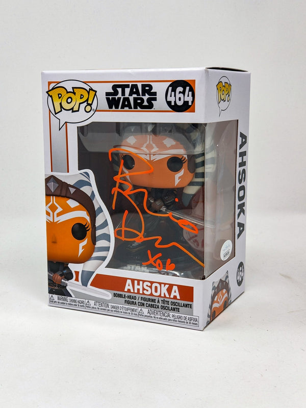 Rosario Dawson Star Wars Mandalorian Ahsoka #464 Signed Funko Pop JSA Certified Autograph