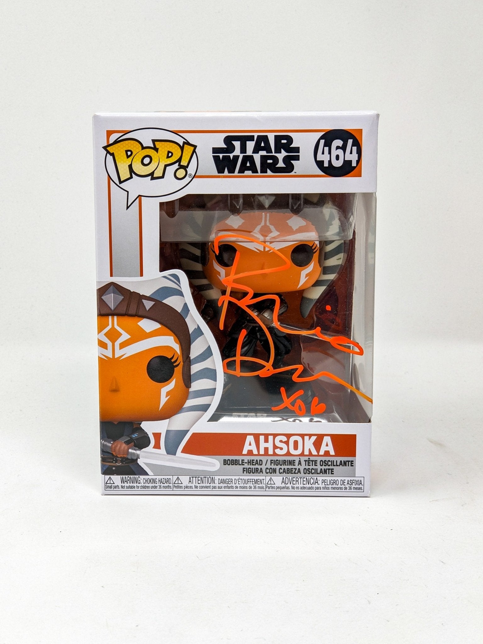 Rosario Dawson Star Wars Mandalorian Ahsoka #464 Signed Funko Pop JSA Certified Autograph