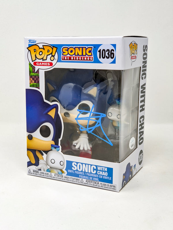 Ben Schwartz Sonic the Hedgehog #1036 Signed Funko Pop JSA Certified Autograph