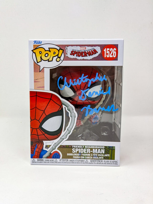 Christopher Daniel Barnes Spider-Man #1526 Signed Funko Pop JSA Certified Autograph