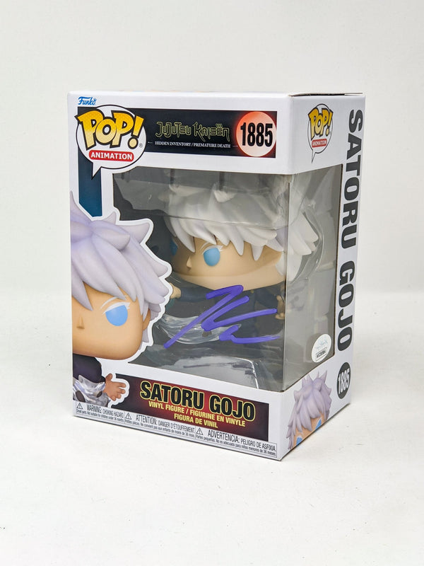 Kaiji Tang Jujutsu Kaisen Satoru Gojo #1885 Signed Funko Pop JSA Certified Autograph