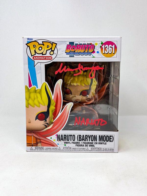 Maile Flanagan Naruto (Baryon Mode) #1361 Signed Funko Pop JSA Certified Autograph