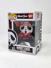 Scream Ghost Face #1607 Funko Pop Cast x2 Signed Lillard, Ulrich JSA Certified Autograph
