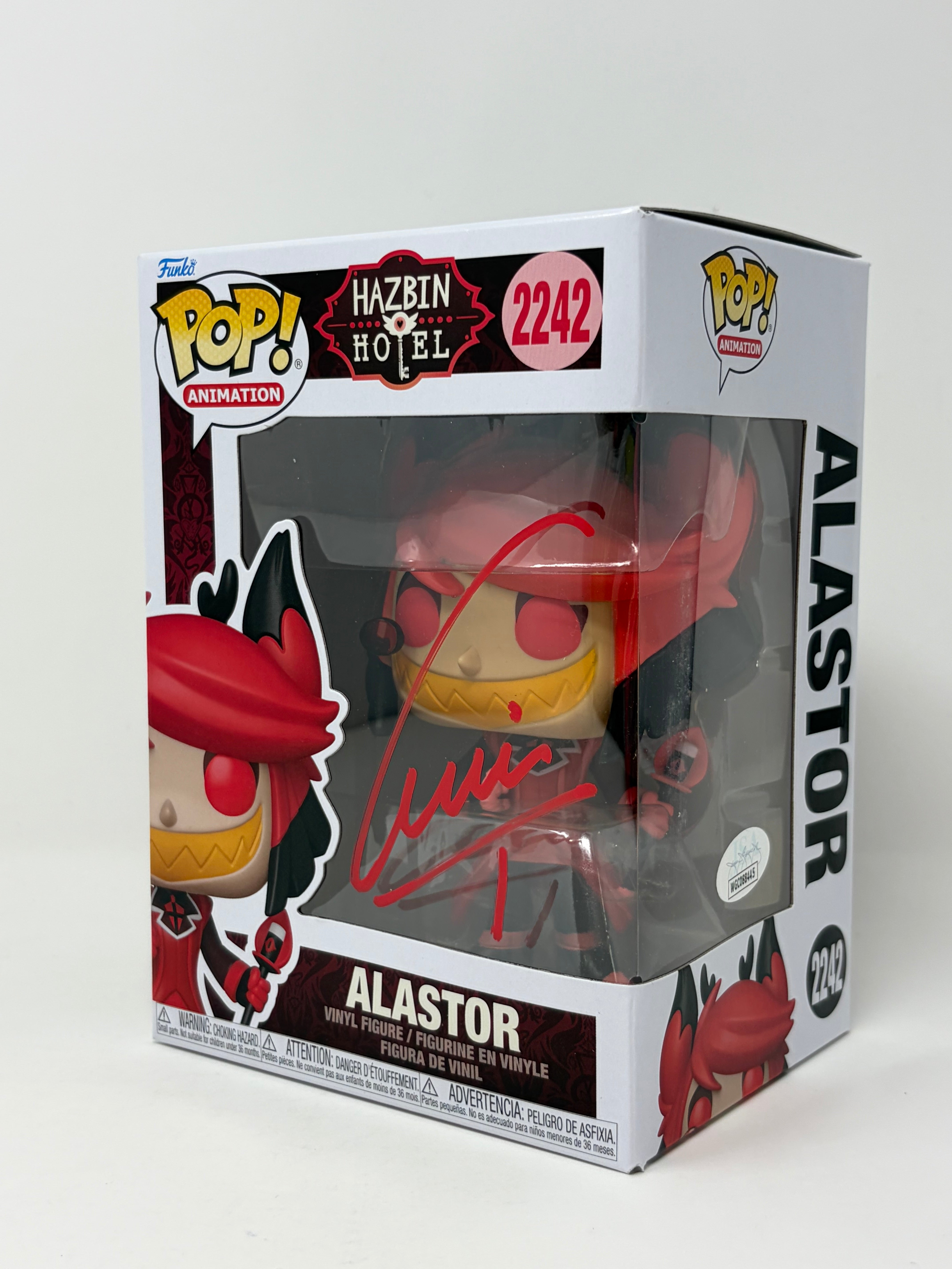 Amir Talai Alastor #2242 Funko Pop Signed JSA Certified Autograph