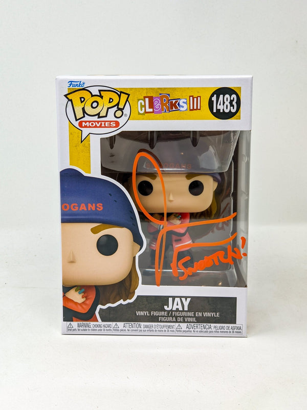 Jason Mewes Clerks III Jay  #1483 Signed Funko Pop JSA Certified Autograph