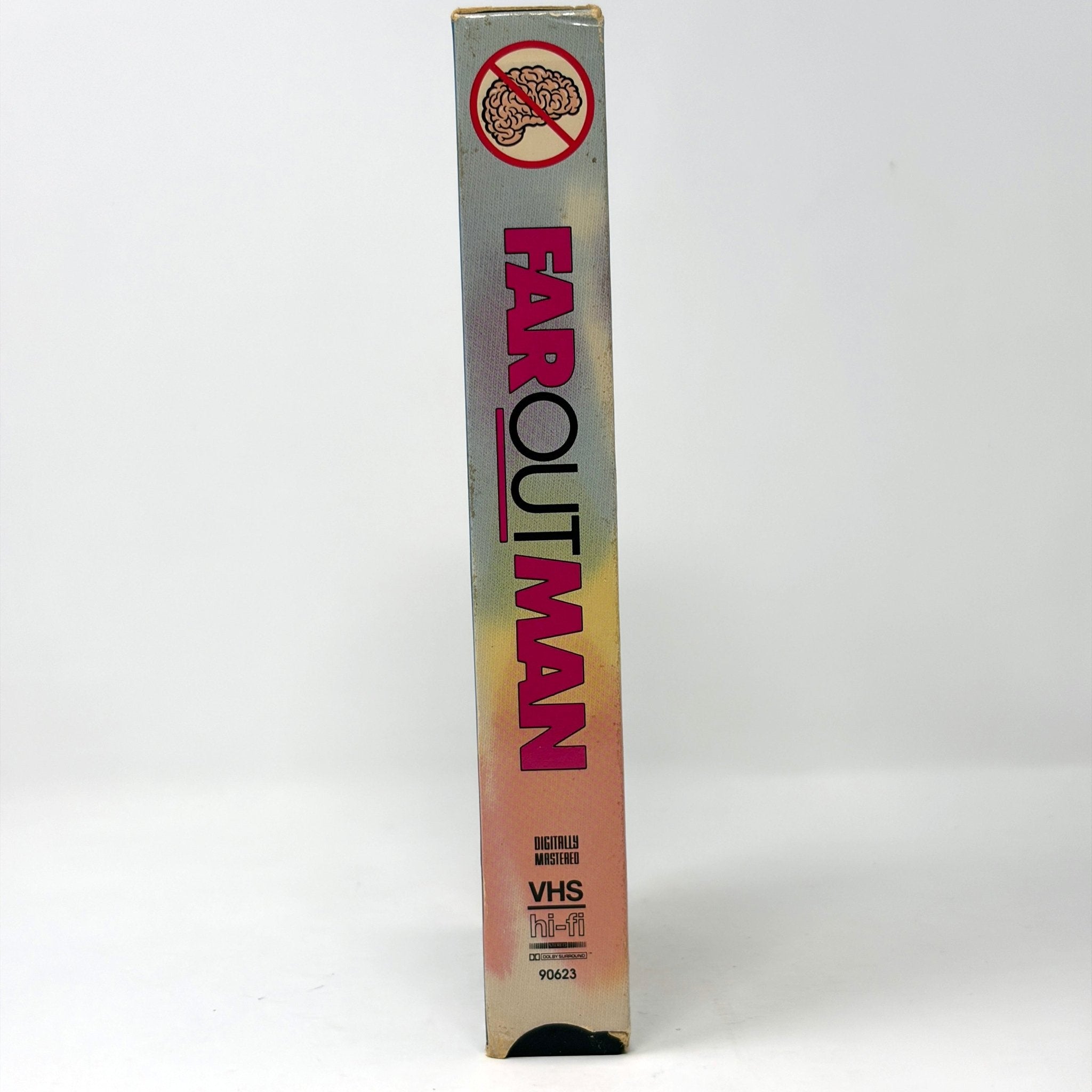 Tommy Chong Far Out Man Signed VHS Cover