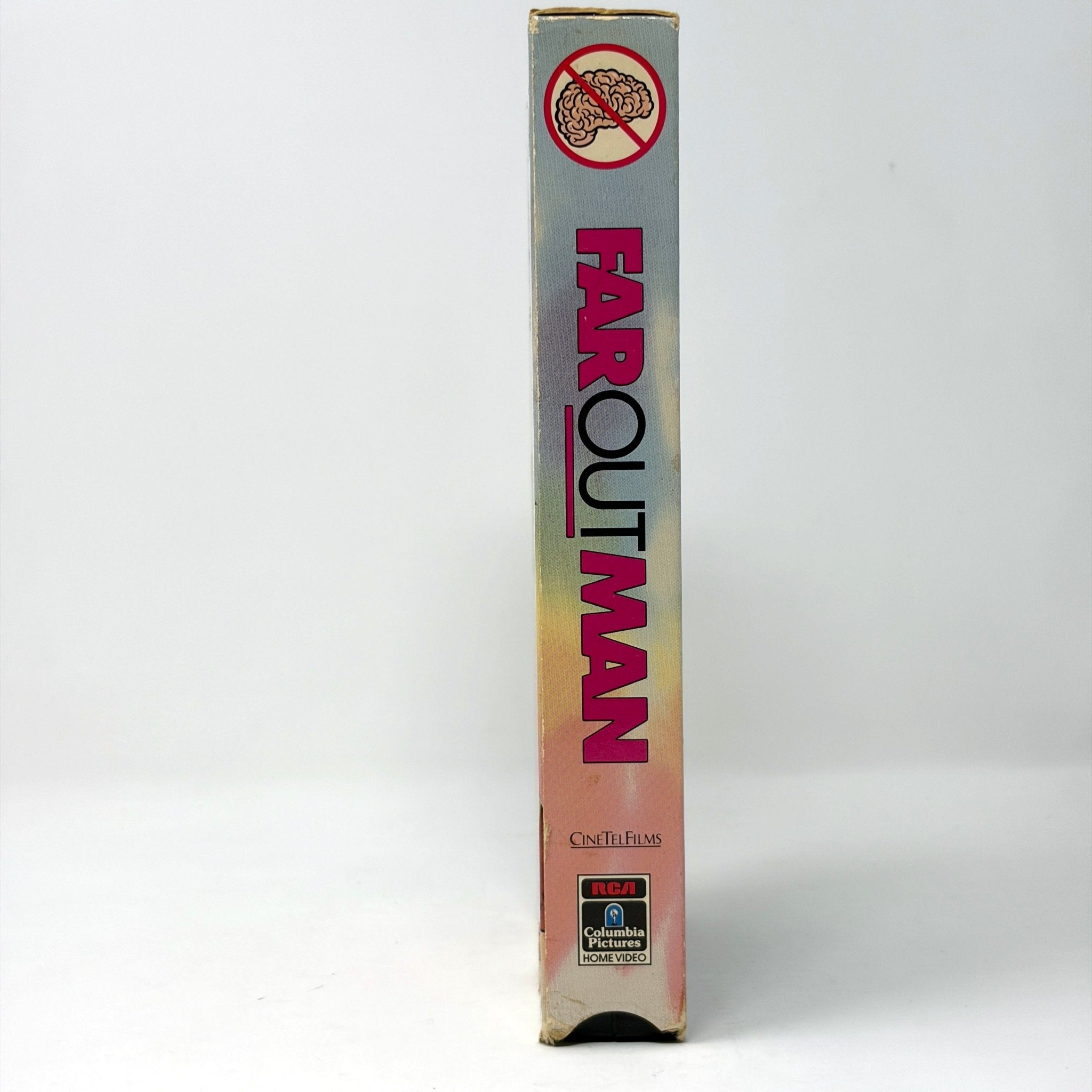 Tommy Chong Far Out Man Signed VHS Cover