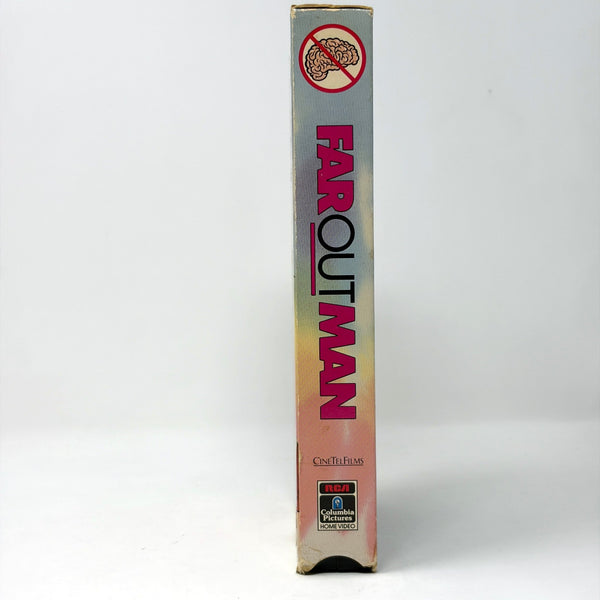 Tommy Chong Far Out Man Signed VHS Cover