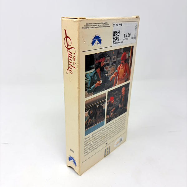 Cheech & Chong Up in Smoke Signed VHS Cover