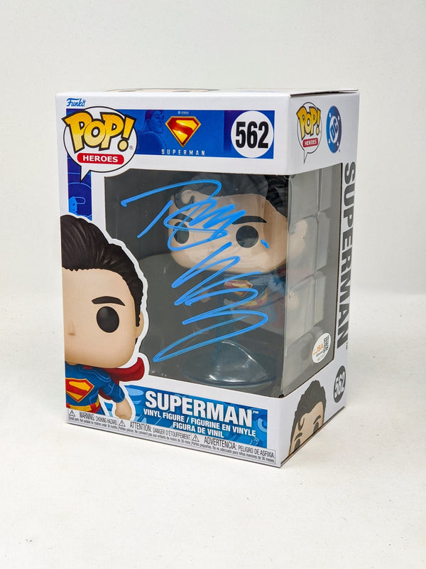 Tom Welling Superman #562 Signed Funko Pop JSA Certified Autograph