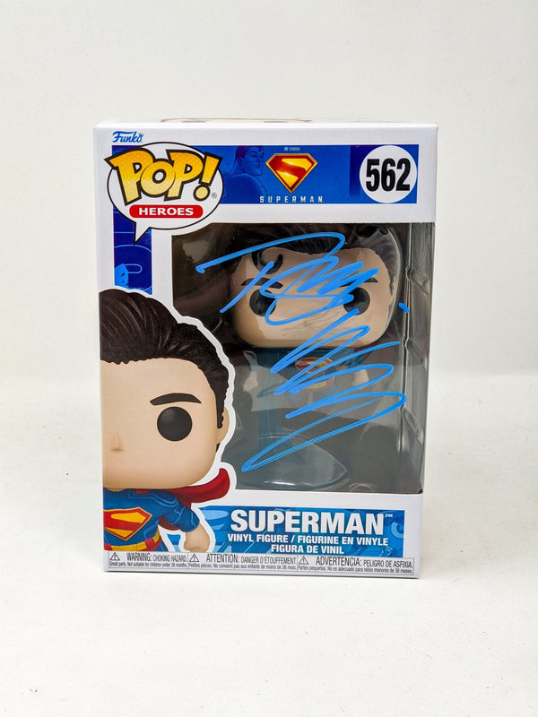 Tom Welling Superman #562 Signed Funko Pop JSA Certified Autograph