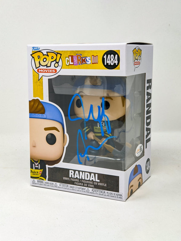Jeff Anderson Clerks III Randal  #1484 Signed Funko Pop JSA Certified Autograph