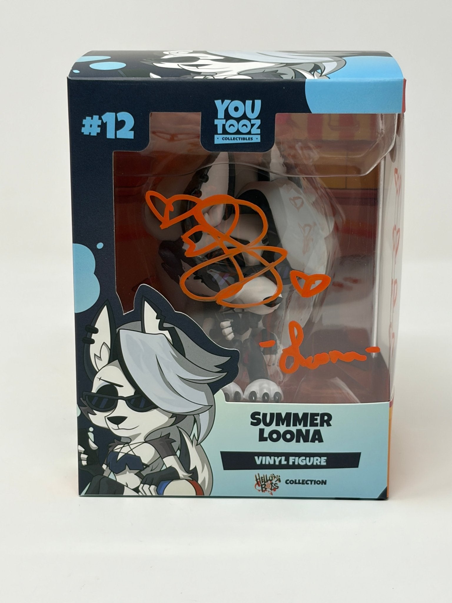 Erica Lindbeck Signed Loona #12 Helluva Boss YouTooz Vinyl Figure JSA Certified Autograph