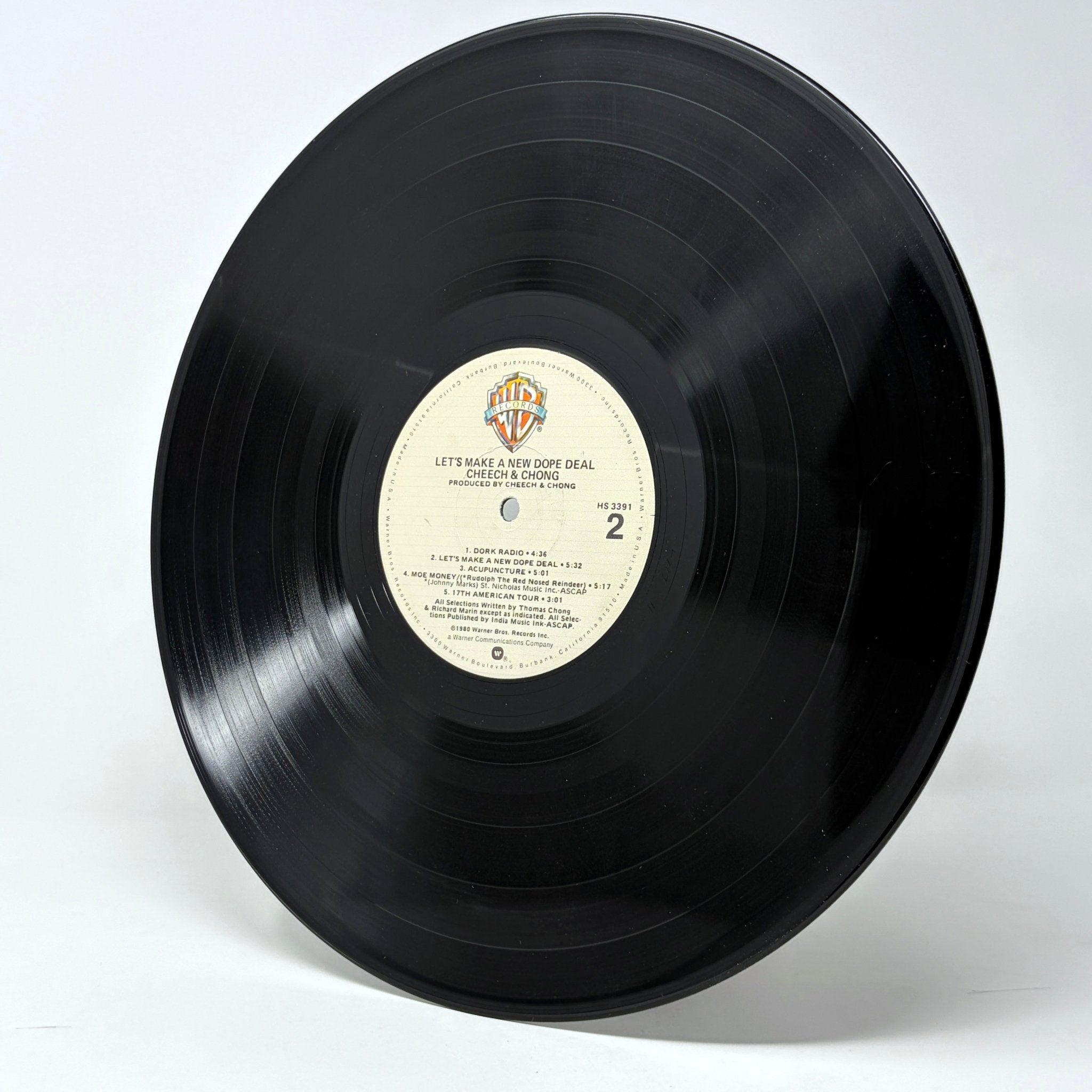 Cheech & Chong Let's Make A New Dope Deal Signed Vinyl Record Album