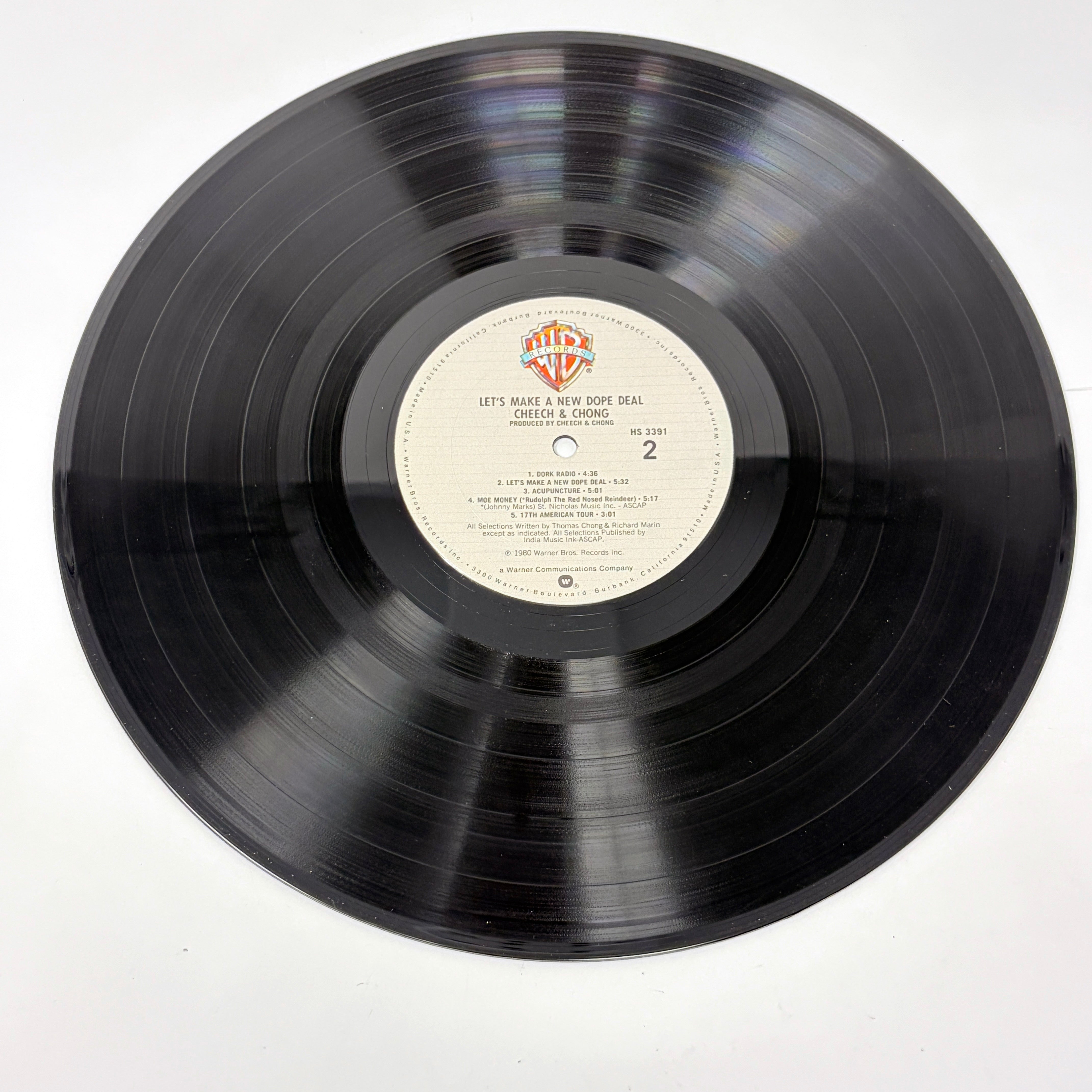Cheech & Chong Let's Make A New Dope Deal Signed Vinyl Record Album