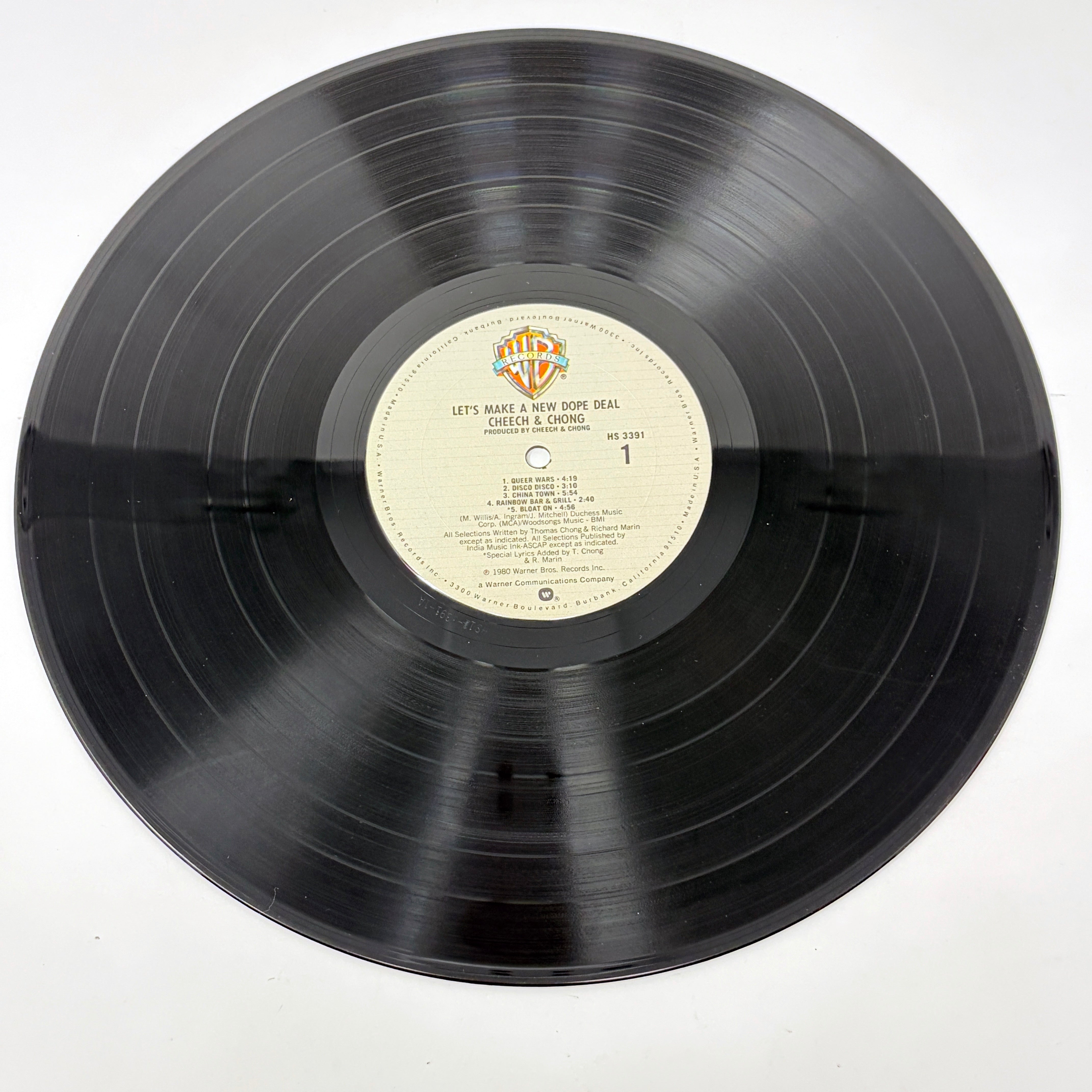 Cheech & Chong Let's Make A New Dope Deal Signed Vinyl Record Album