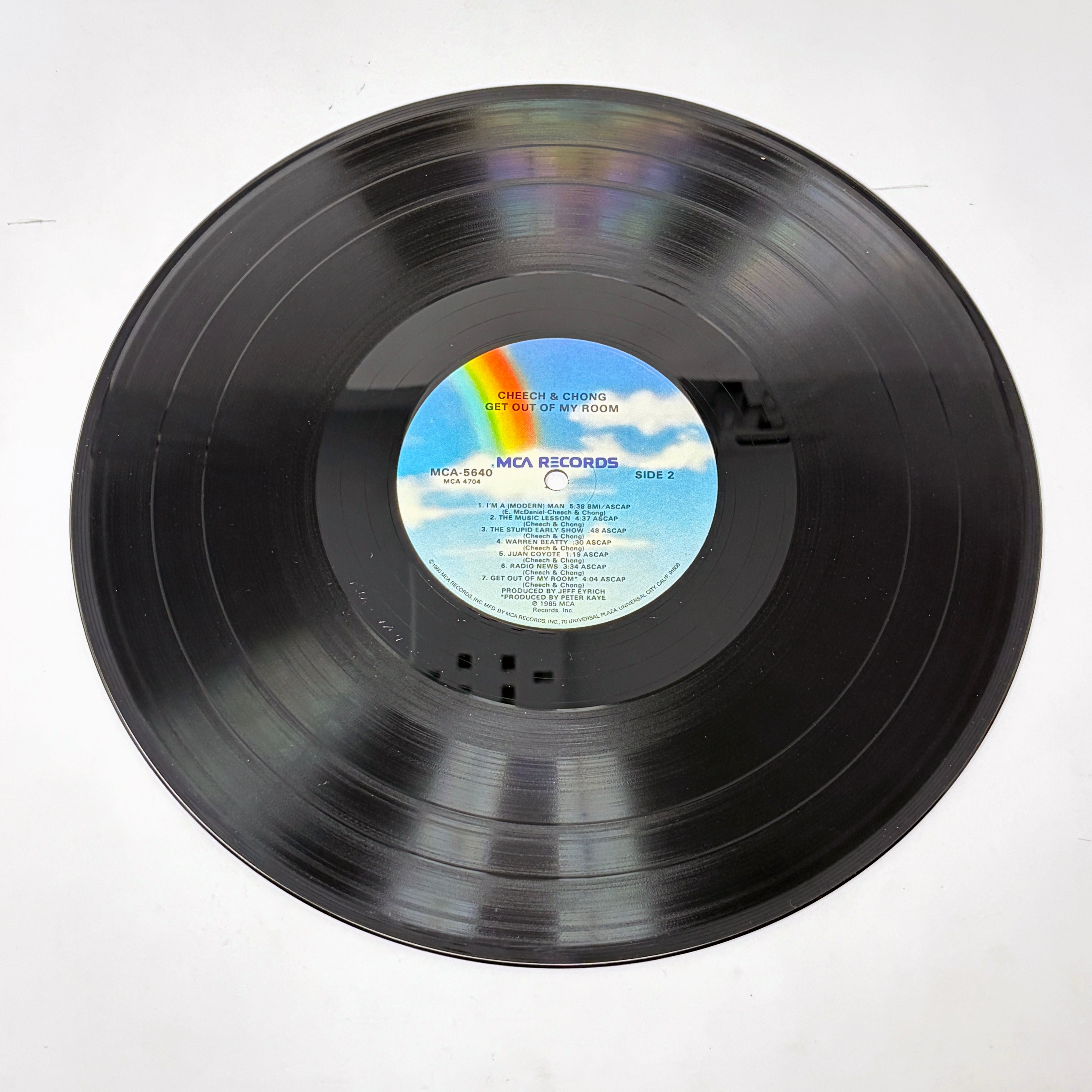Cheech & Chong Get Out of My Room Signed Vinyl Record Album